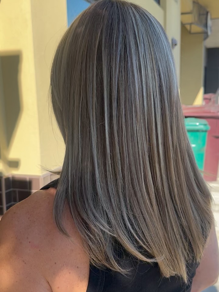 long straight haircut